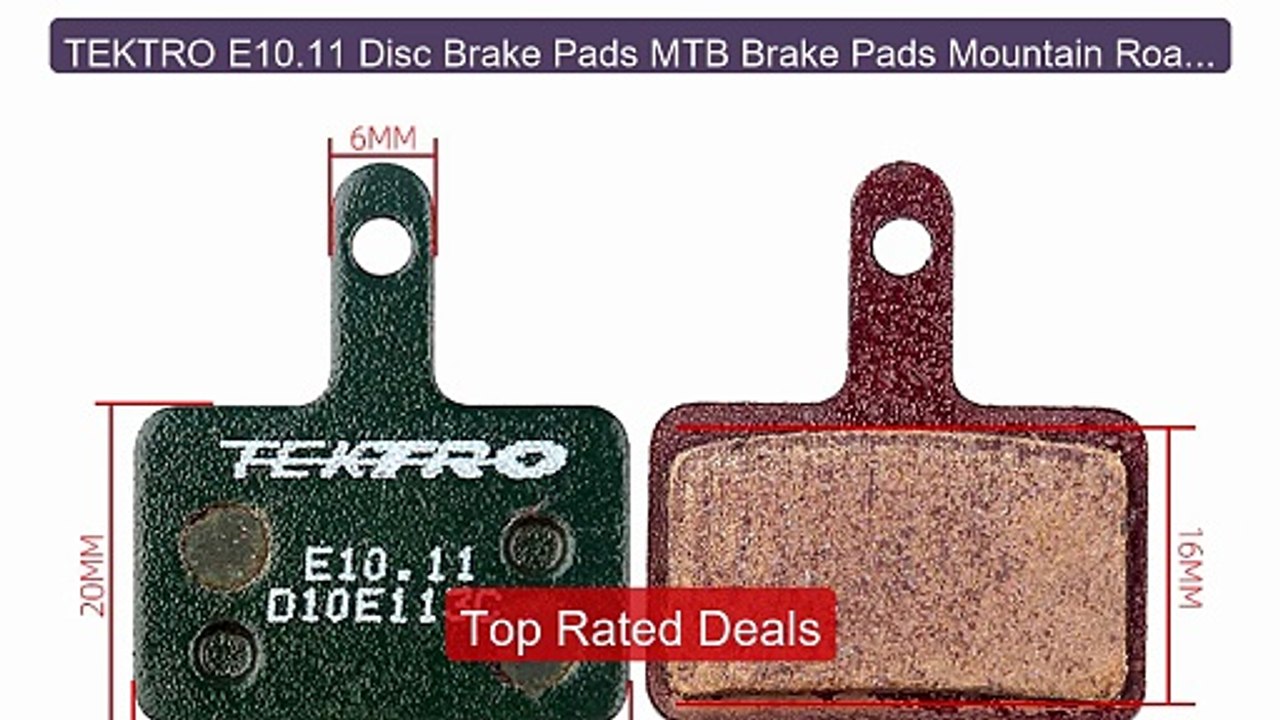 TEKTRO E10.11 Disc Brake Pads MTB Brake Pads Mo...
