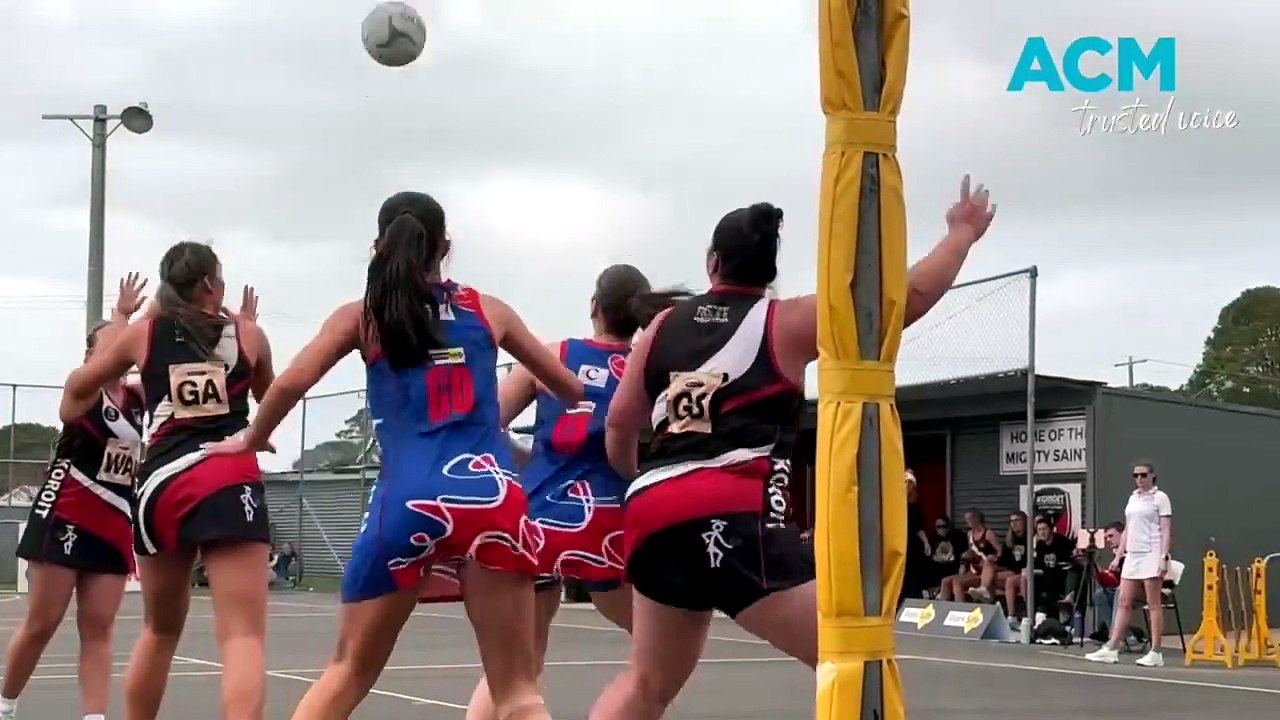 Netball: Becca Hicks' 100th goal for Koroit