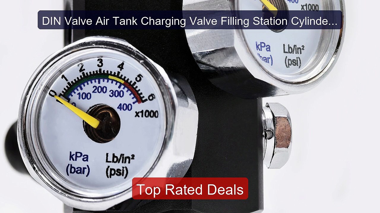 DIN Valve Air Tank Charging Valve Filling Stati...