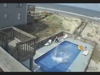 Huge Pool Jump