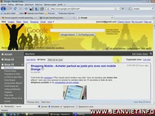 Charger Nouvelle version Igoogle