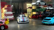 1⧸2 Scale Four-Cylinder Porsche Drift Car #racing #car #scalecar #porsche