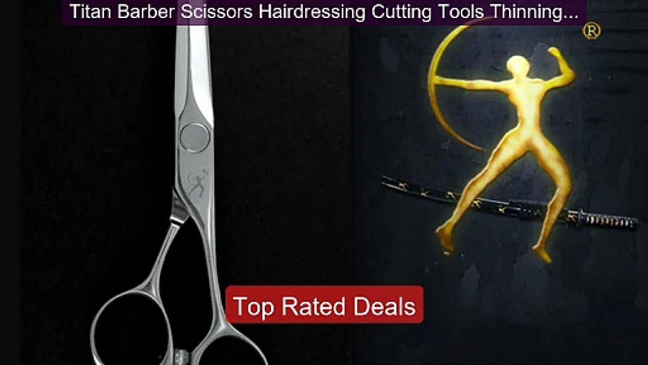 Titan Barber Scissors Hairdressing Cutting Tool...
