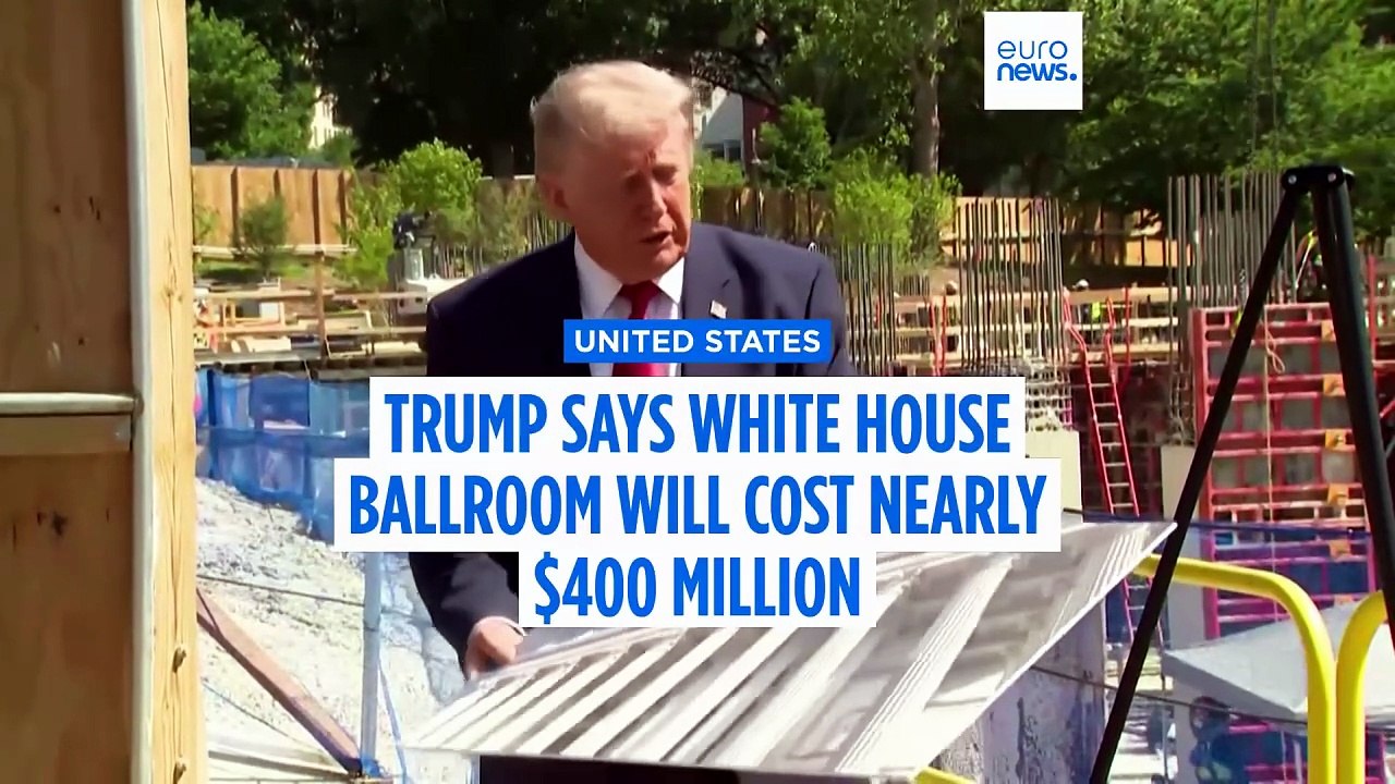 White House ballroom will cost nearly $400m as...