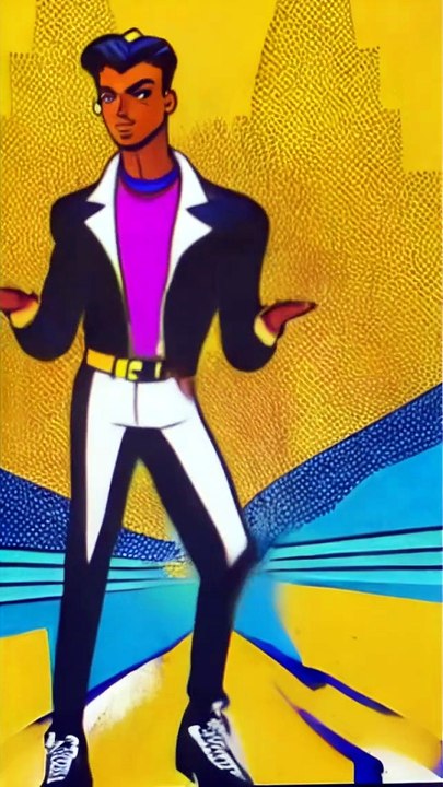 This Cartoon Man Has Some SERIOUS Dance Moves! 🕺🔥😂