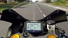 398KMH FULL ACCELERATION ON AN GSXR1000   #gsxr1000r #suzuki #ride5