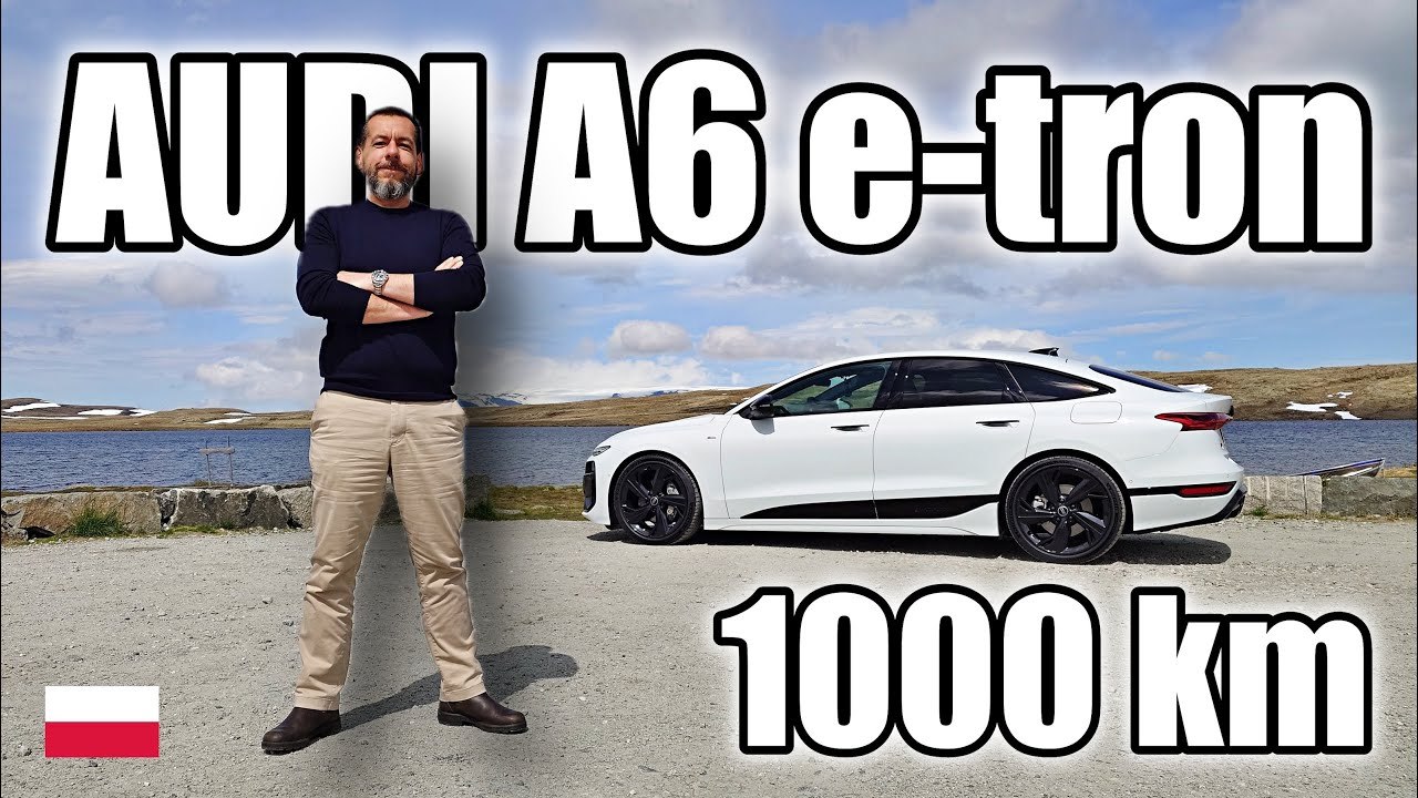 1000 km elektrykiem - Audi A6 Sportback e-tron...