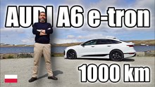 1000 km elektrykiem - Audi A6 Sportback e-tron Performance - wrażenia (PL) test i jazda próbna