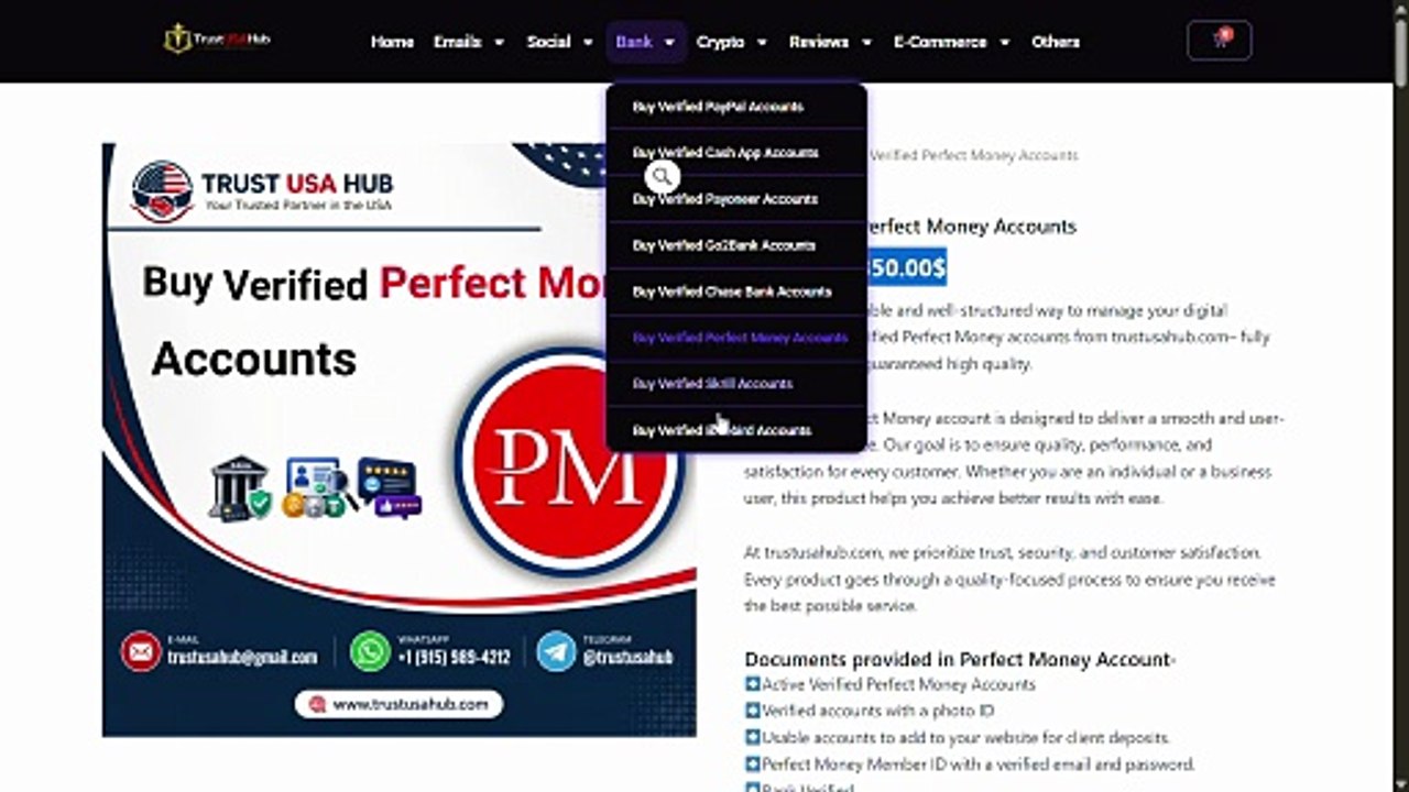 Where to Get Verified Perfect Money Accounts for Business Use