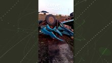 Caminhão carregado com carvão tomba em Clevelândia