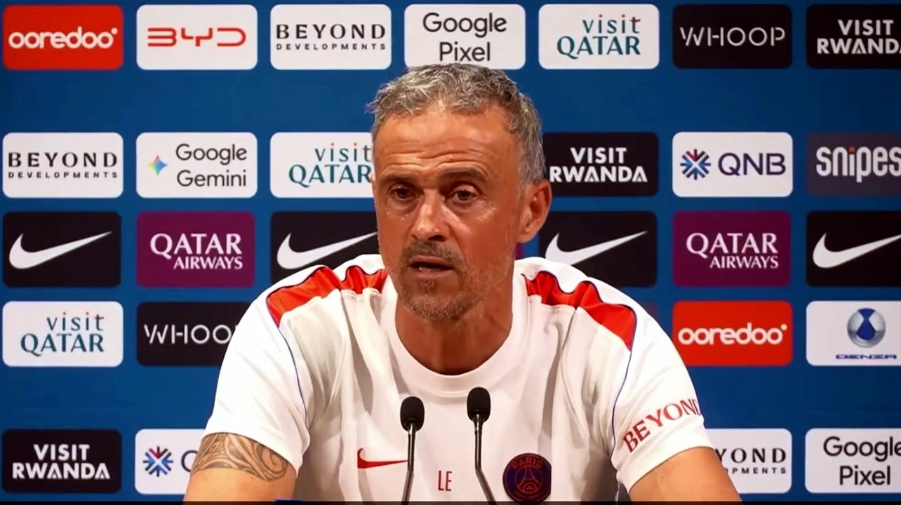 Luis Enrique réagit à l'inversion des matchs