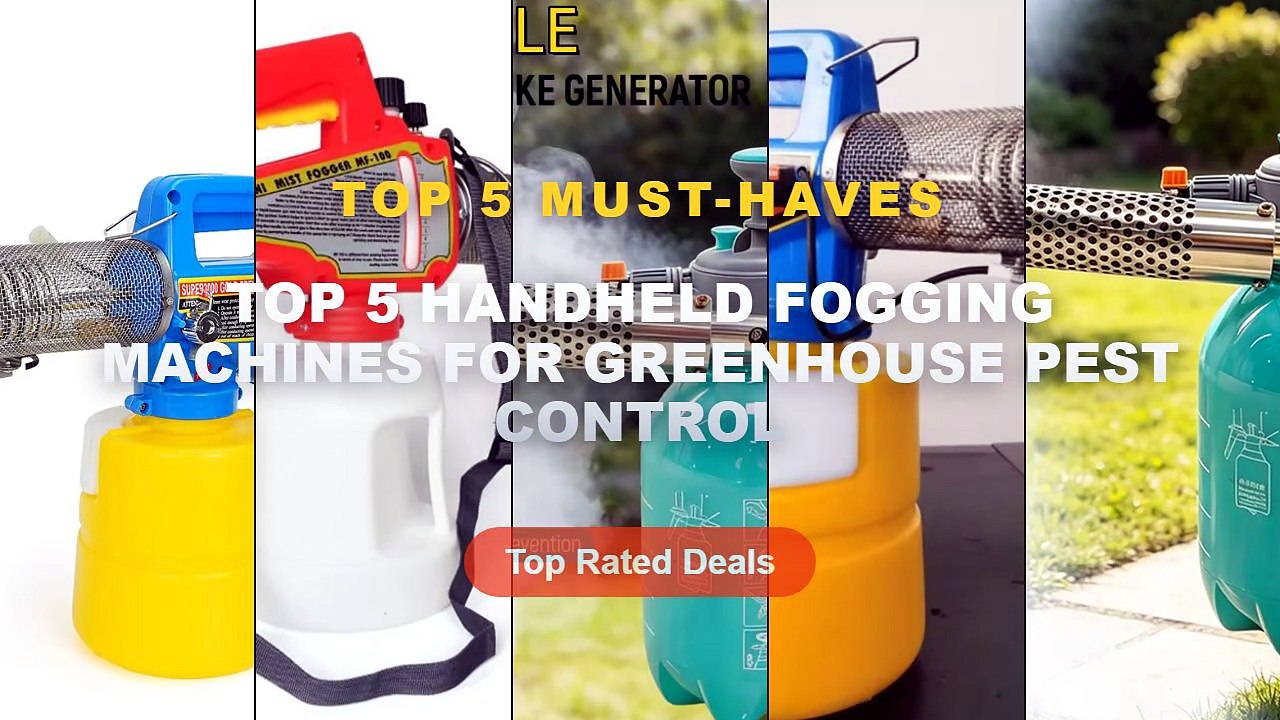 Ultimate Guide to the Best Top 5 Handheld Foggi...
