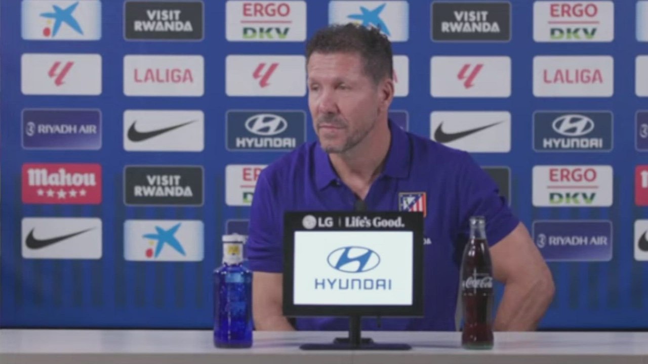 Simeone responde a todo sobre Julián Alvarez