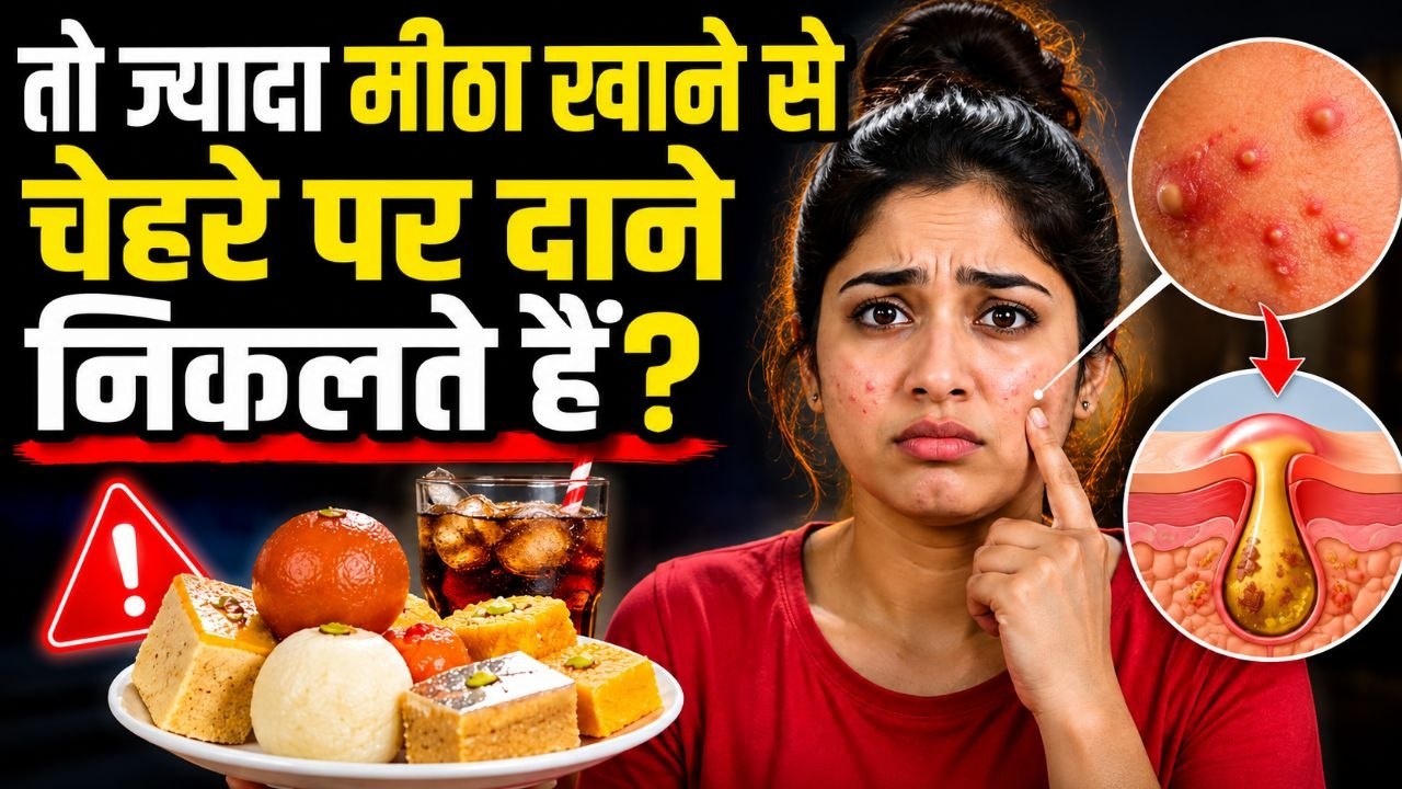 Acne Treatment: ज्यादा Sugar खाने से Acne क्यों...