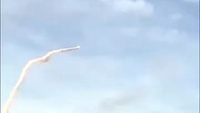 Cohete sólido de Taiwán se sale de control durante un vuelo de prueba