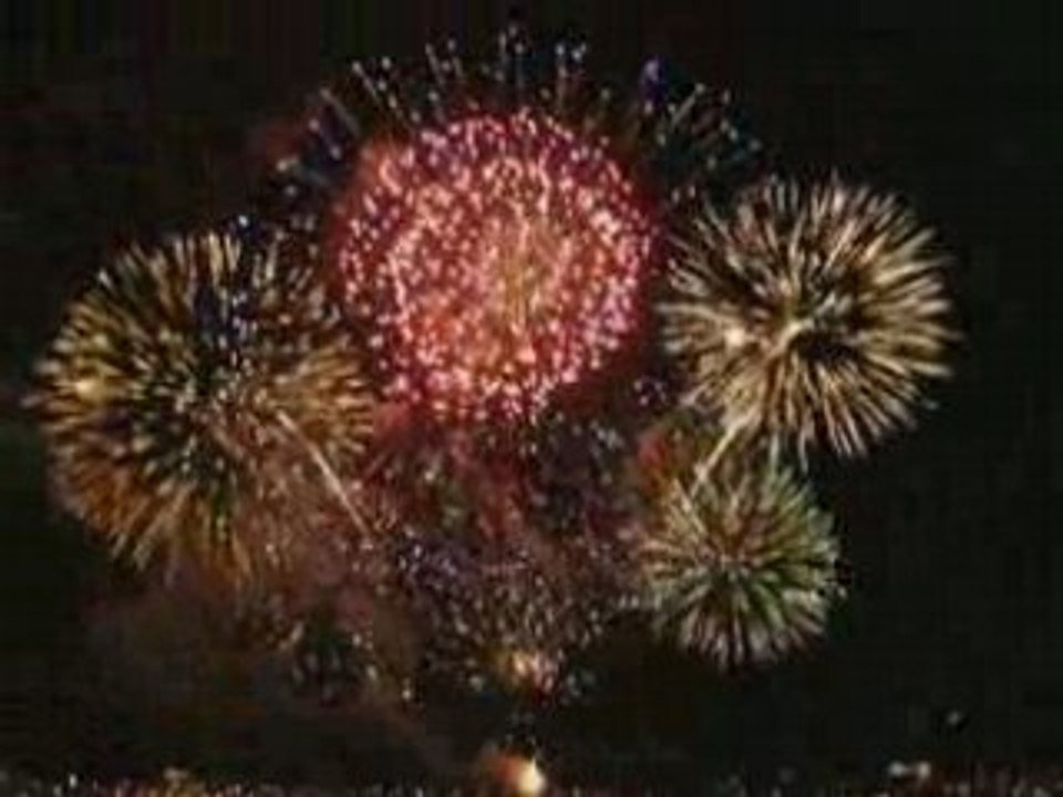 Feu d'artifice 14 juillet 08