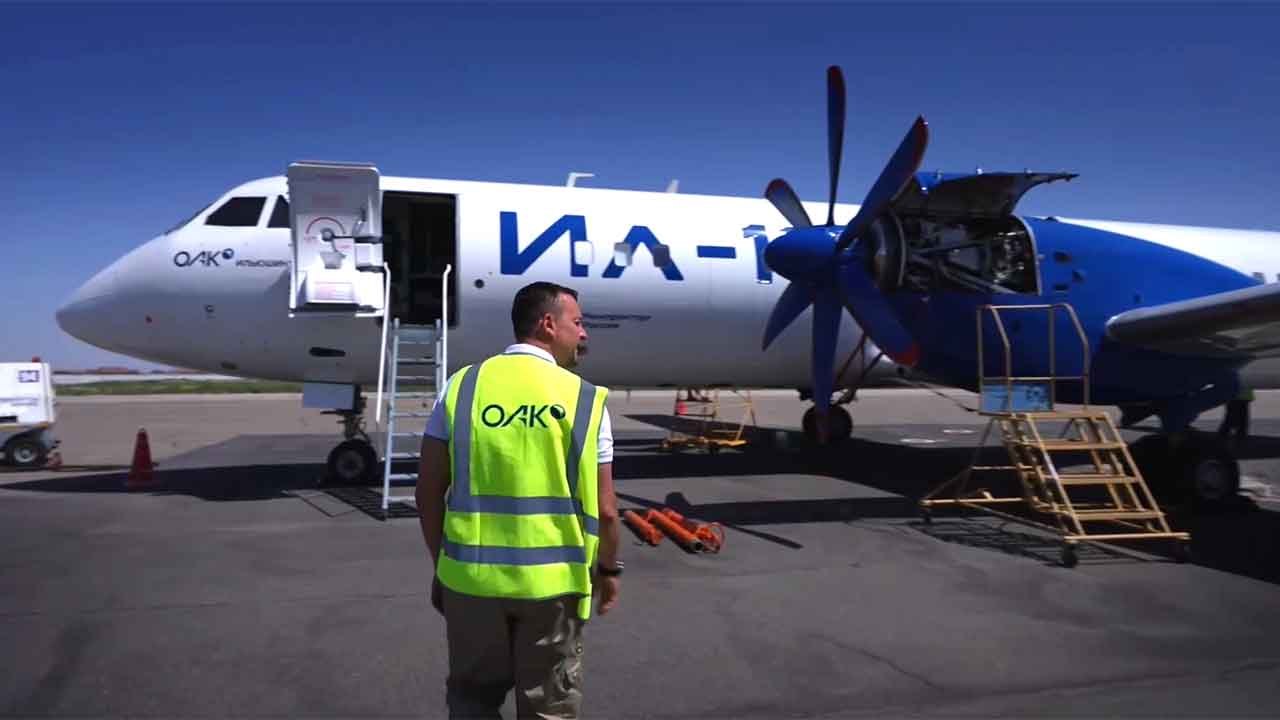 Il-114-300 faces 42°C heat in Uzbekistan in new...