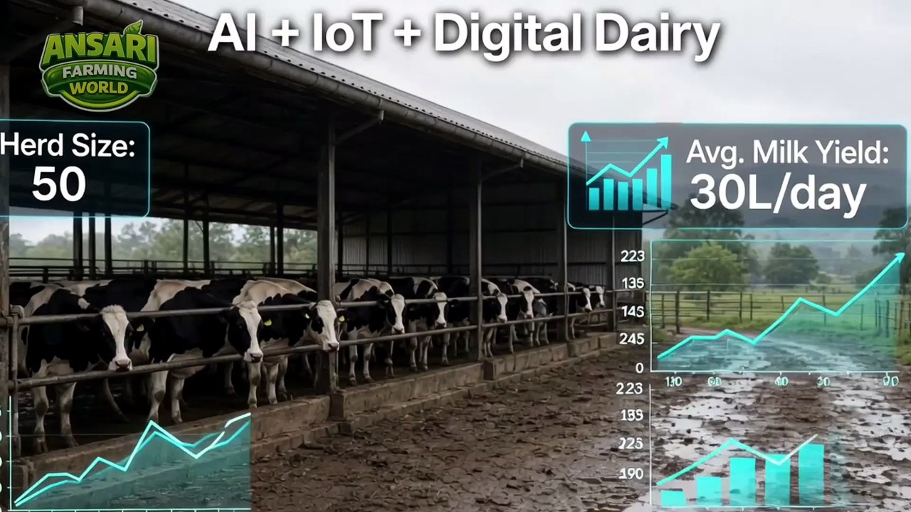 🐄 Dairy Farming Ka Future! 🤯 Advanced Technol...