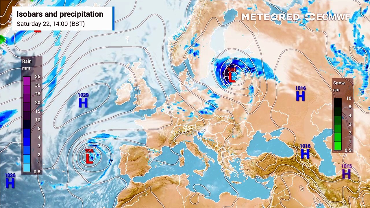 Low-pressure track: the flip that brought rain...