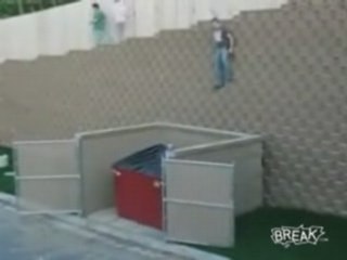 Parkour Jump Off Dumpster Fails