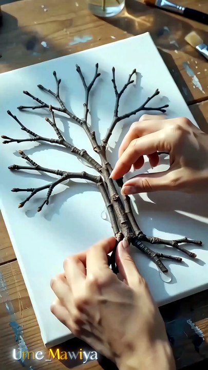 I Built a Mini Forest With My Hands 🌳 | 3D Nature Art #shorts