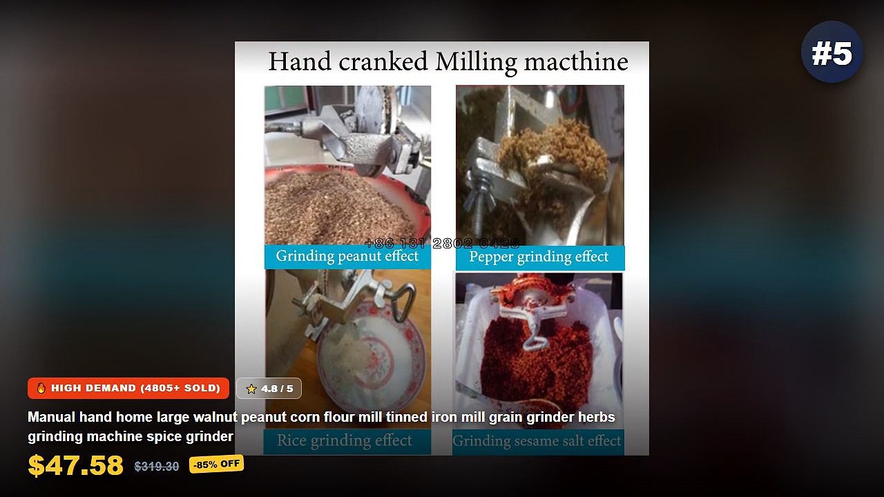Why Everyone Is Buying Top 5 Manual Wheat Flour...