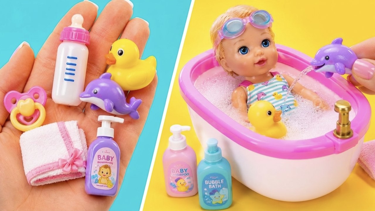 Tout pour notre Poupée Bébé : Accessoires et Jouets Miniatures DIY