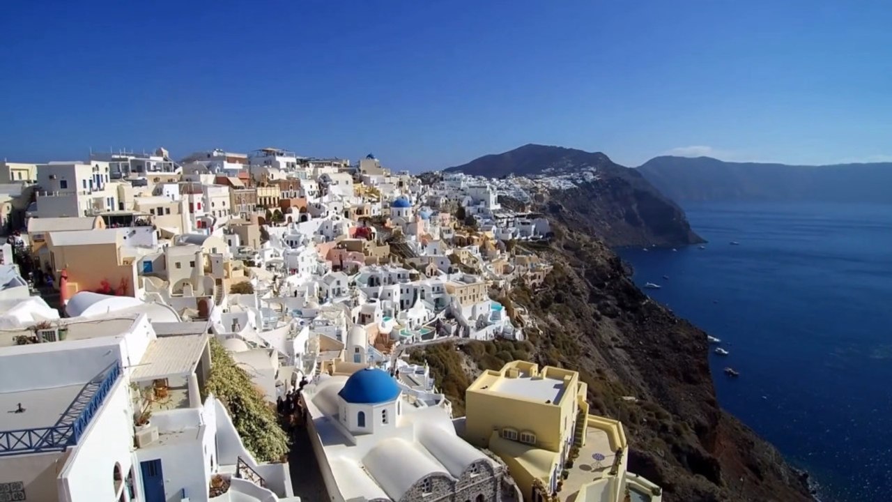 SANTORINI DOCUMENTÁRIO 4K | A Ilha Mais Incrível da Grécia 🇬🇷