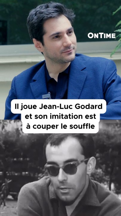 Il imite Jean-Luc Godard à la perfection