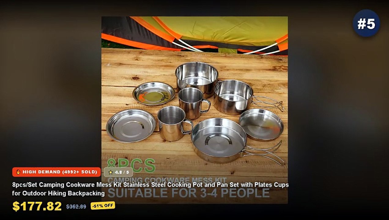 Why Everyone Is Buying Camping Cookware Sets Th...