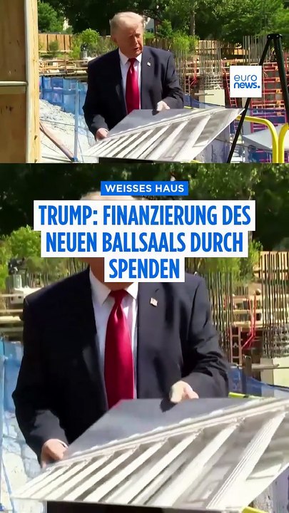 Neuer Ballsaal im Weißen Haus: Bau geht nach Gerichtsurteil weiter