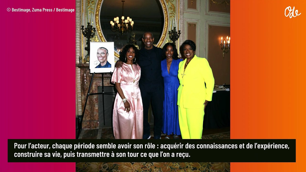 Denzel Washington, acteur : "La première partie...