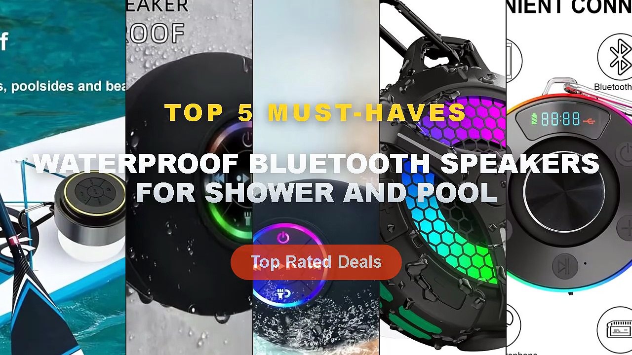 Cheap & Best Waterproof Bluetooth Speakers For...
