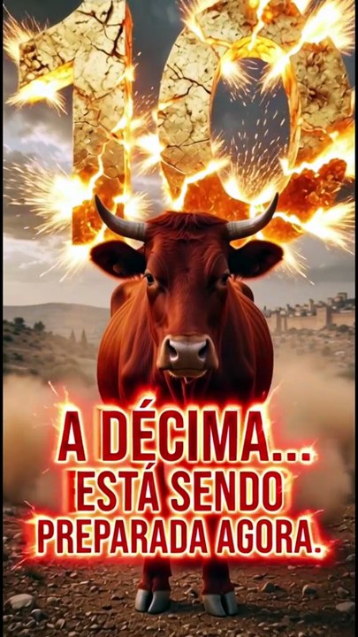 Israel encontrou a vaca que abre o portal para o fim dos tempos. 😳