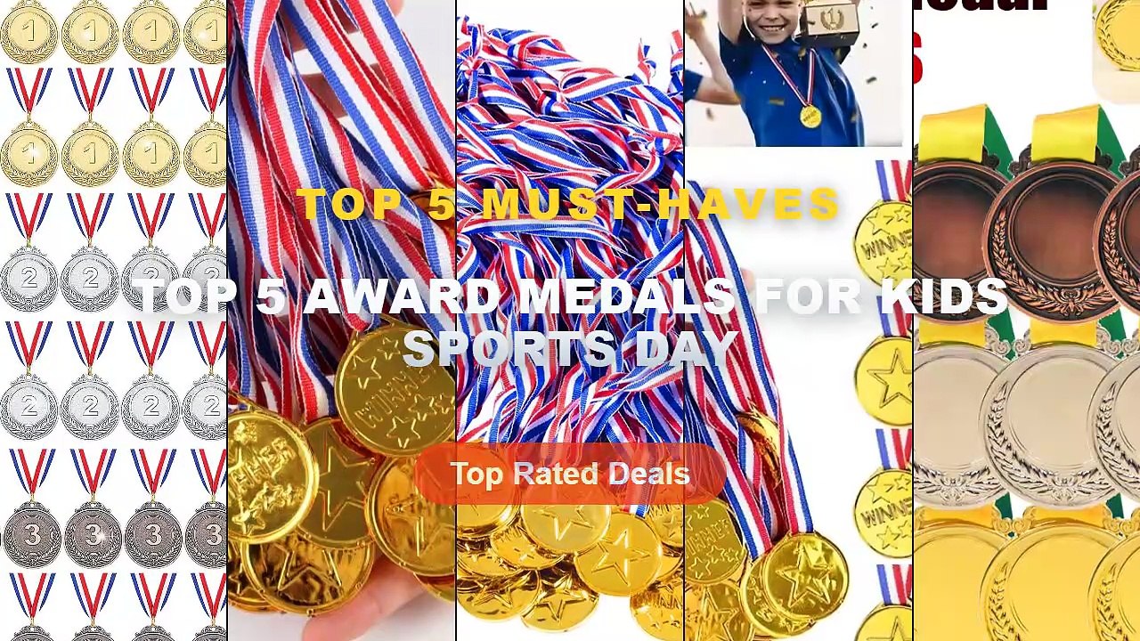 Best Top 5 Award Medals For Kids Sports Day on...