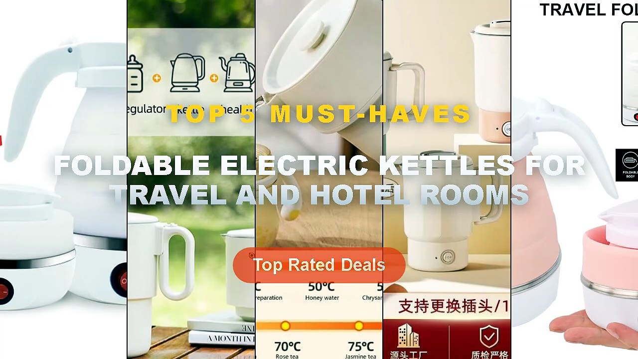 Don't Buy Foldable Electric Kettles For Travel And Hotel Rooms Before Watching This! - 0.6L Mini foldable electric kettl...