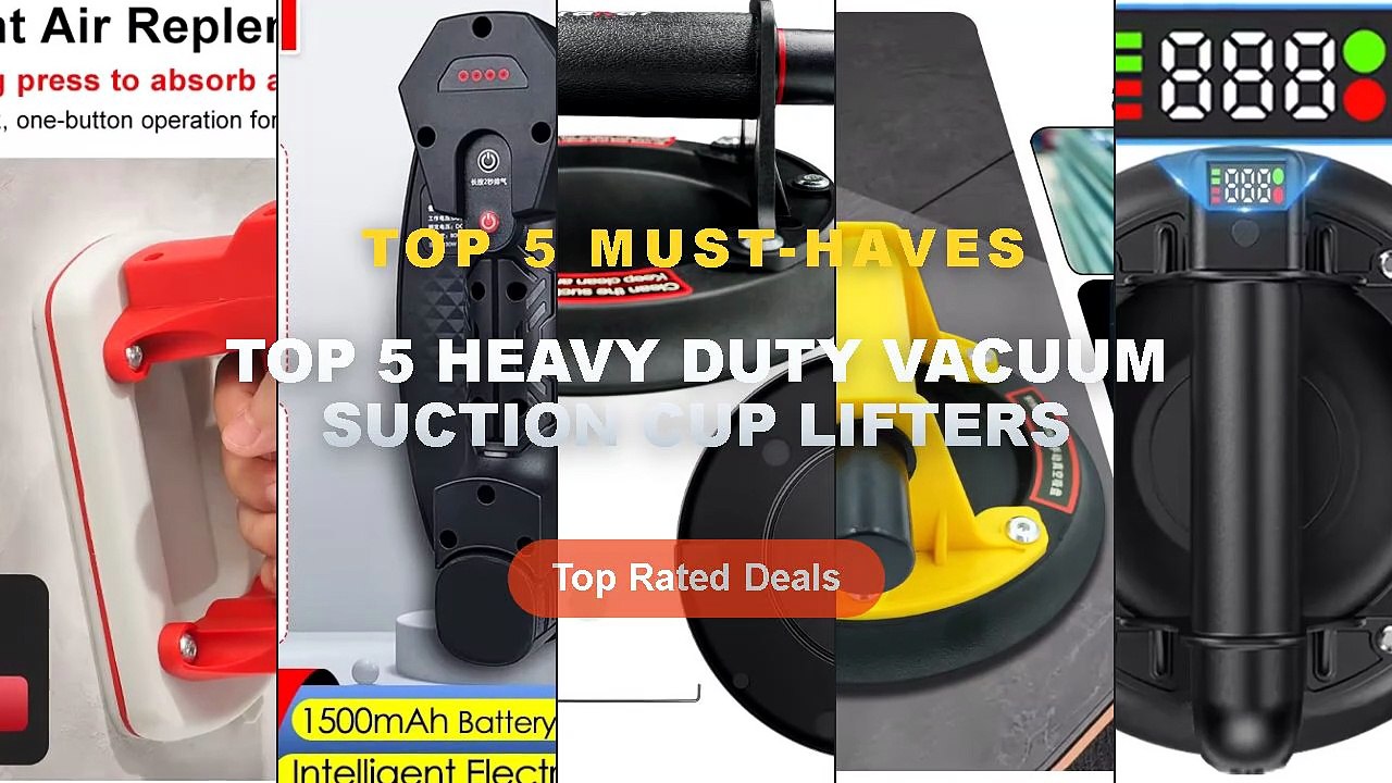 Cheap & Best Top 5 Heavy Duty Vacuum Suction Cu...