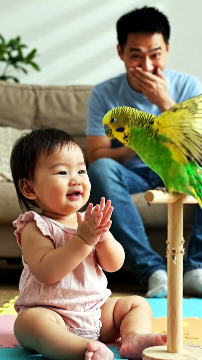 🦜😂 Parrots Copying Kids! These Birds Are Too...