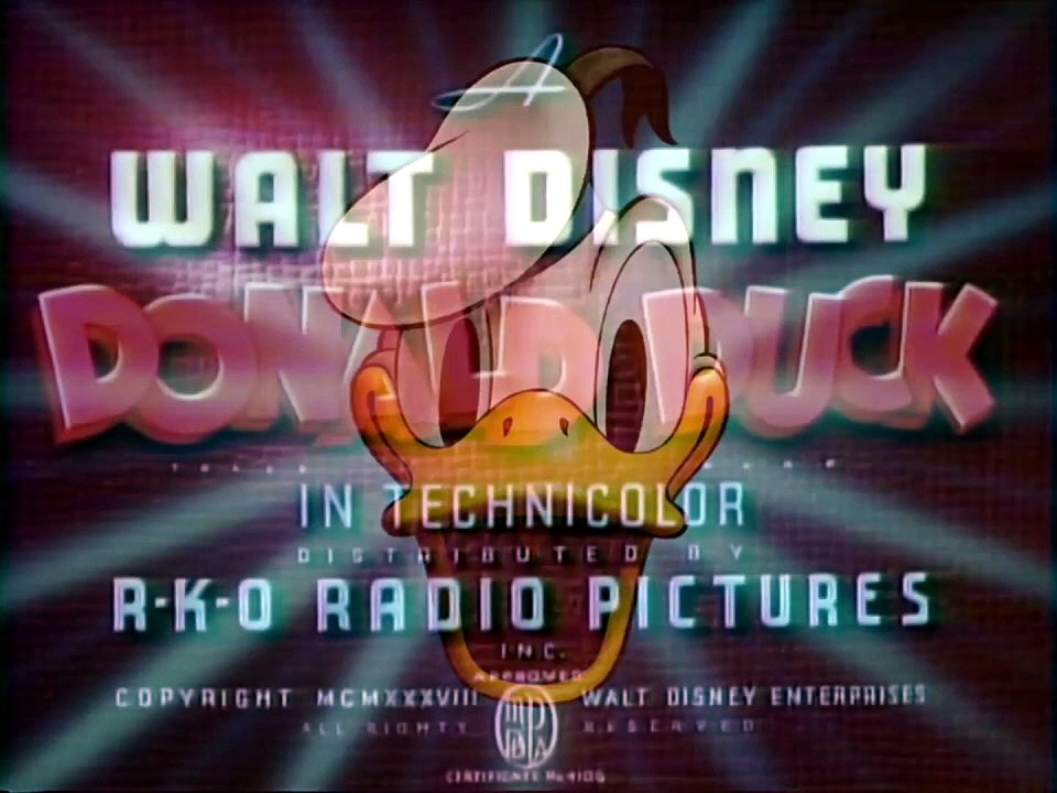 Donald Duck - Donald's Penguin (1939) - RKO Titles