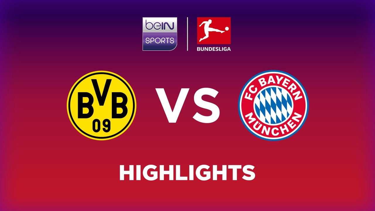 Highlights_Borussia Dortmund vs. FC Bayern München_Matchday 01_ACT