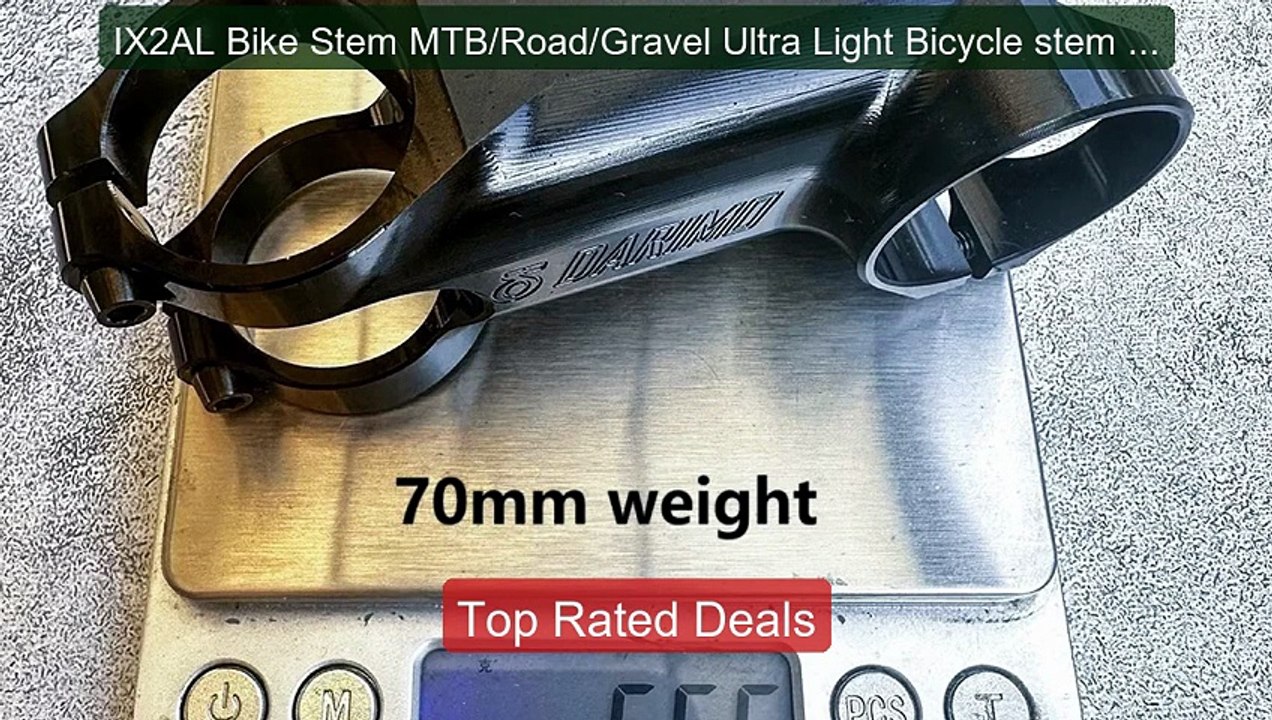 IX2AL Bike Stem MTB/Road/Gravel Ultra Light Bic...