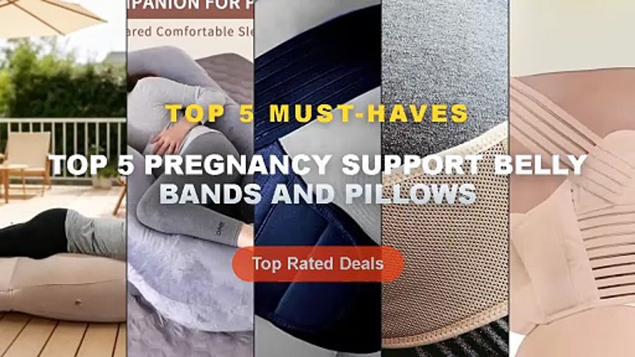 Don't Buy Top 5 Pregnancy Support Belly Bands And Pillows Before Watching This! - Pregnant Women Support Belly Band Back...