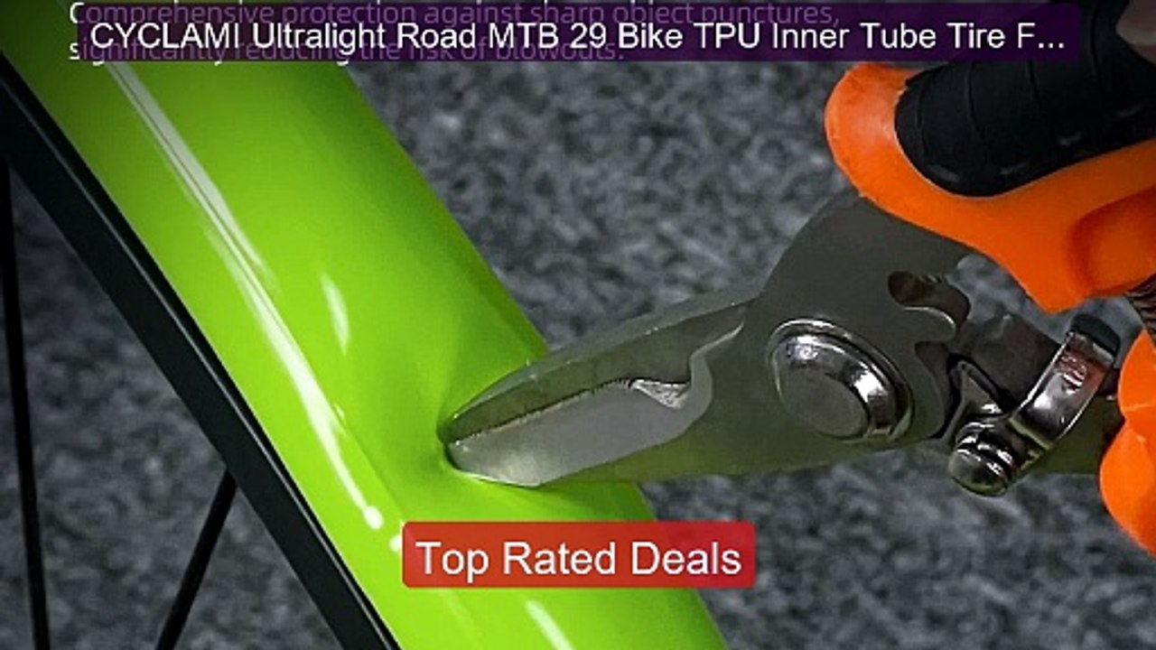 CYCLAMI Ultralight Road MTB 29 Bike TPU Inner T...