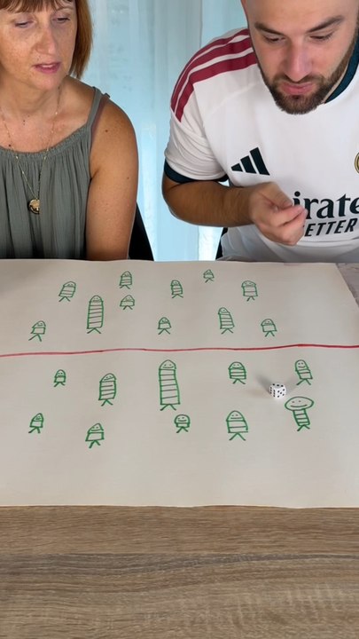 Jeu des chenilles