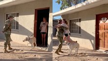 Soldier Surprises Best Friend with Heartfelt Hometown Visit
