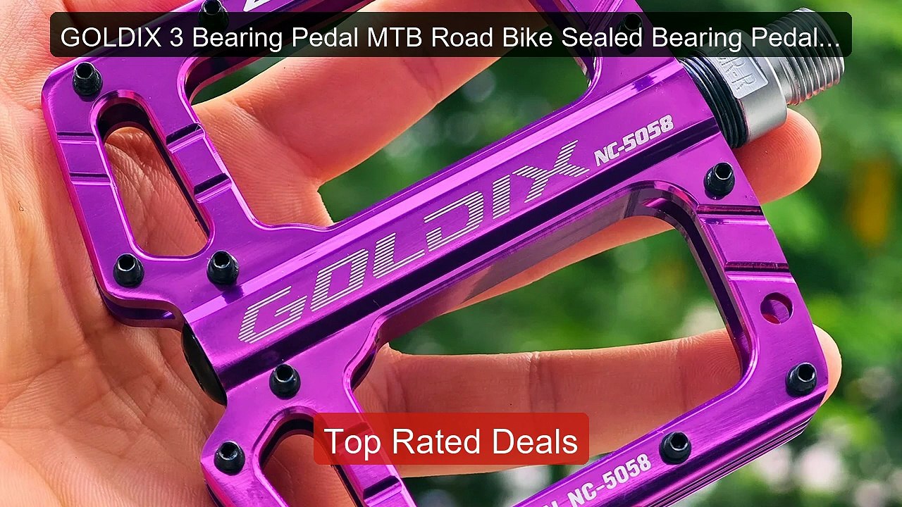 GOLDIX 3 Bearing Pedal MTB Road Bike Sealed Bea...