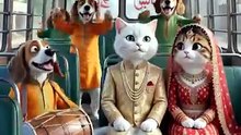 The Funniest Cat Wedding Ever! 😂🐾 |