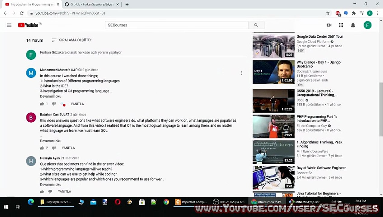 #Bilgisayar #Becerileri - Ders 1 : Temel Bilgisayar Kavramları ve Araçları - Power Point'e Giriş