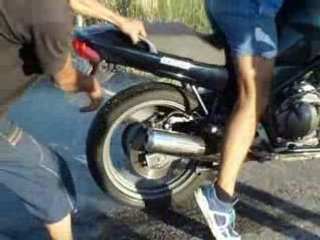 Tommy Burnout with Yamaha part3
