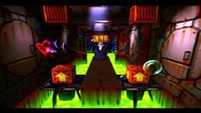 Crash Bandicot 1 - #25 Toxic Waste Walkthrough (No Damage + Gems)  [PS1] [PlayStation]